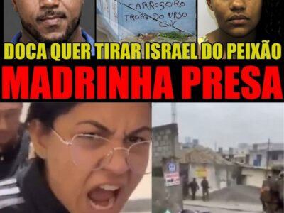 “O CÍRCULO ESTÁ SE FECHANDO!”: Megaoperação no Complexo de Israel culmina na prisão da ‘Madrinha da Cidade Alta’, descoberta de bunker blindado e acirra a disputa sangrenta entre Peixão e o Comando Vermelho