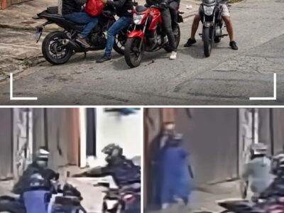 “VAI MORRER, LADRÃO!”: Criminosos cercam morador com mata-leão e acabam surpreendidos a tiros por vizinho armado
