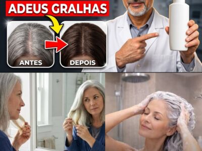 “A SOLUÇÃO NATURAL QUE ESCURECE OS FIOS SEM QUÍMICA”: Adeus fios brancos e fortalecer os fios
