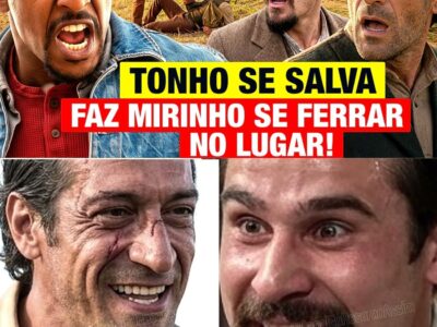 O TRIUNFO DA ESPERTEZA: TONHO ESCAPA DA EMBOSCADA E FAZ MIRINHO PROVAR DO PRÓPRIO VENENO AO LADO DE SEU CAPANGA