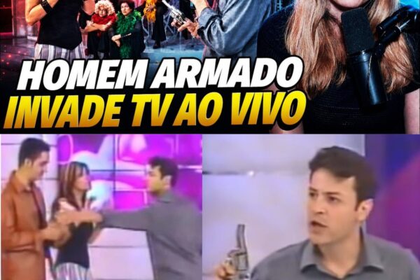 “NÃO CORTA A TRANSMISSÃO, SE CORTAR EU VOU ATIRAR!”: O Domingo em que a Band Parou com a Invasão Armada ao Vivo no Palco de Márcia Goldschmidt