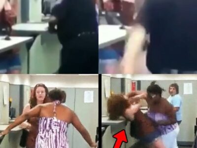 “SAI DA MlNHA FRENTE!”: Mulher tenta furar fila em banco, empurra jovem negra contra grade de ferro e é prensada na parede