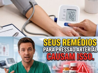 O ALERTA QUE NENHUM MÉDICO TEM TEMPO DE DAR: O Perigo Oculto no Seu Remédio de Pressão Alta que Está Silenciosamente Acabando com a Sua Qualidade de Vida