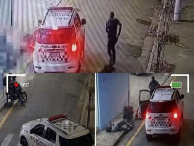 “PASSA TUDO QUE A GENTE VAl LIMPAR A FARMÁCIA!”: Criminoso tenta assaltar drogaria em Santo André, é surpreendido pela Força Tática e acaba morto